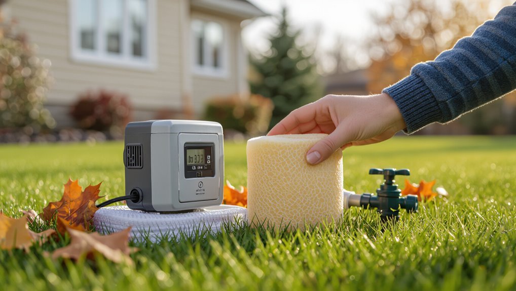 prevent sprinkler freeze damage