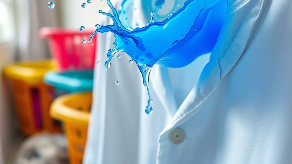 preventing laundry detergent stains