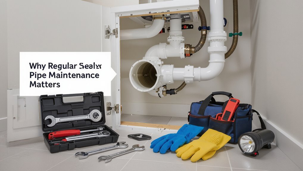 preventive sewage pipe maintenance