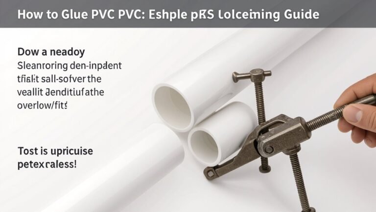 pvc pipe gluing instructions