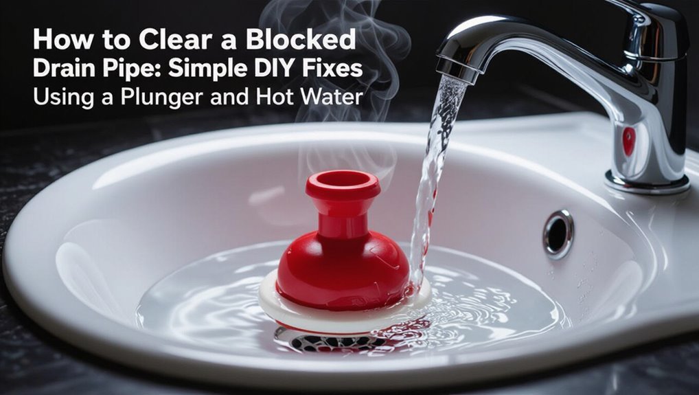 quick diy blocked drain fixes