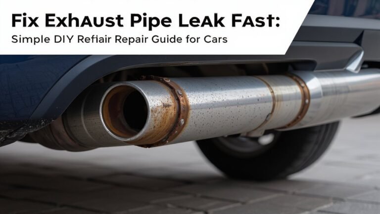 quick diy exhaust pipe repair