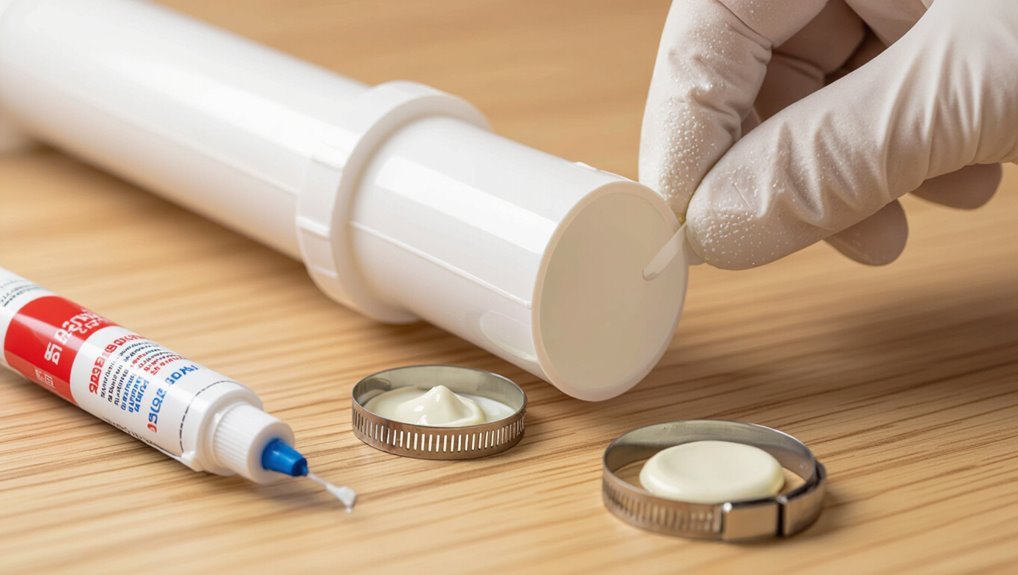 quick fix for plastic pipe