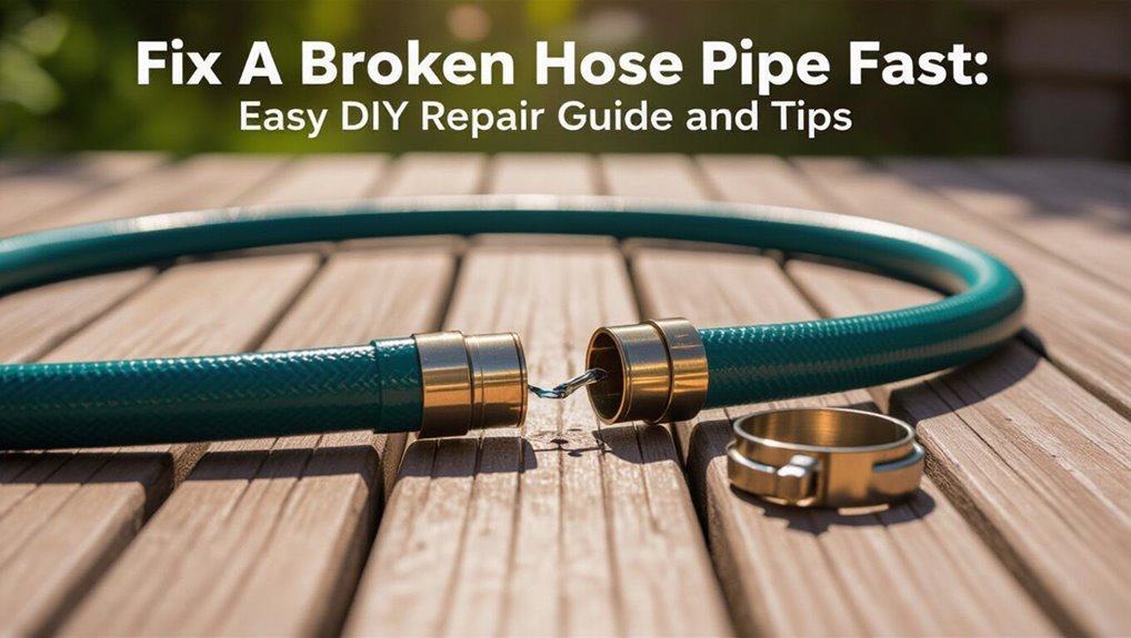 quick hose pipe repair guide