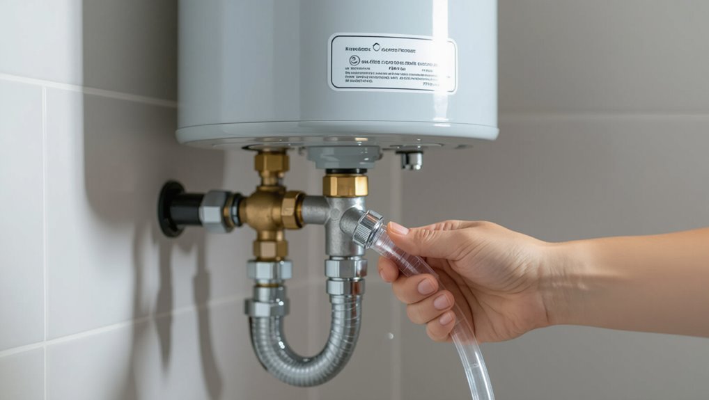quick hot water check