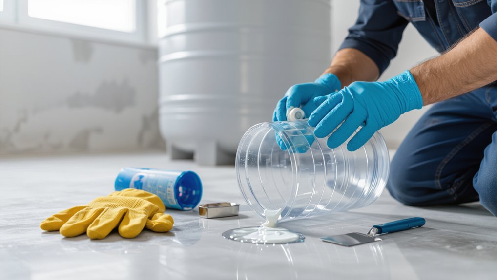 quick leak repair steps