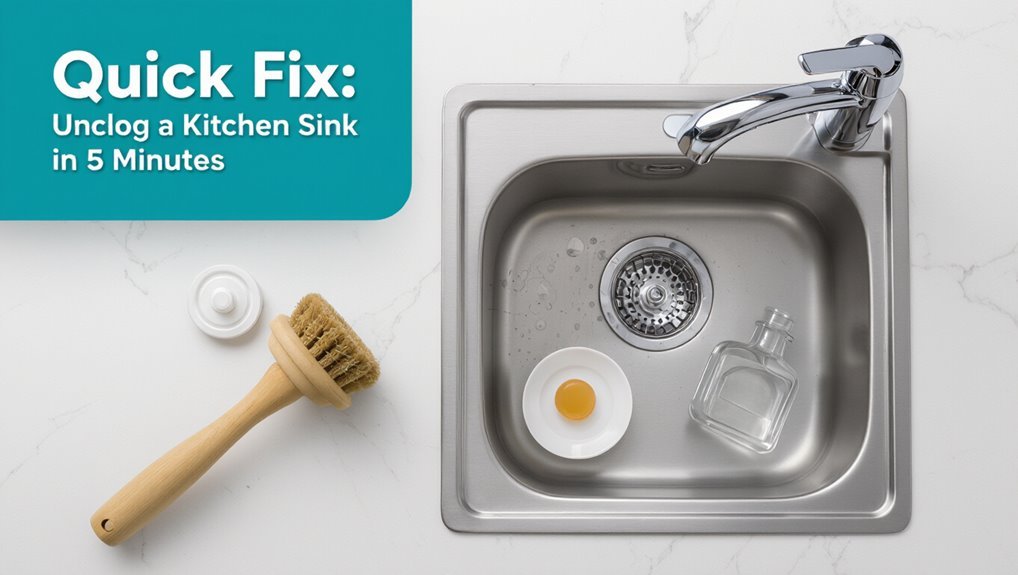 quick sink clog fix