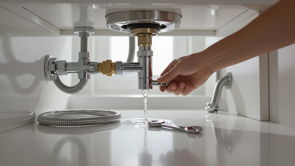 quickly shut off water
