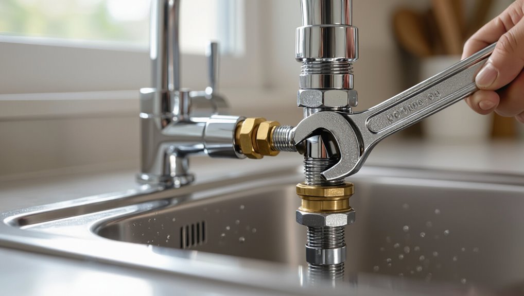 quickly tighten water connectors