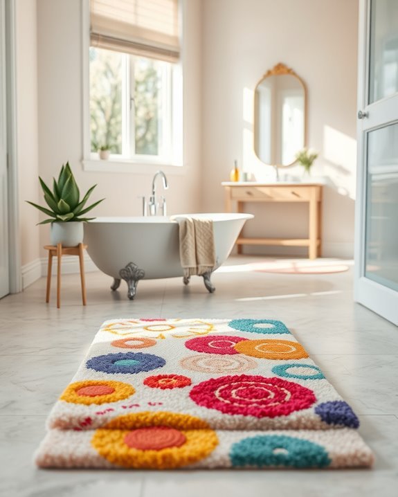 quirky and colorful comfort