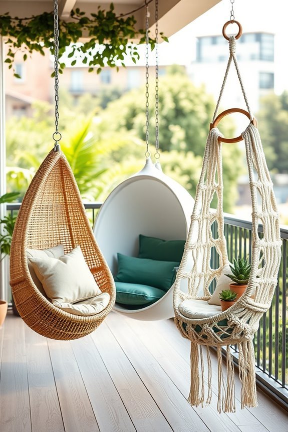 quirky hanging chair designs