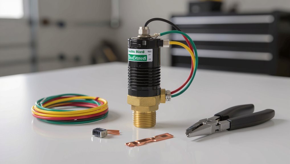 rain bird solenoid wiring