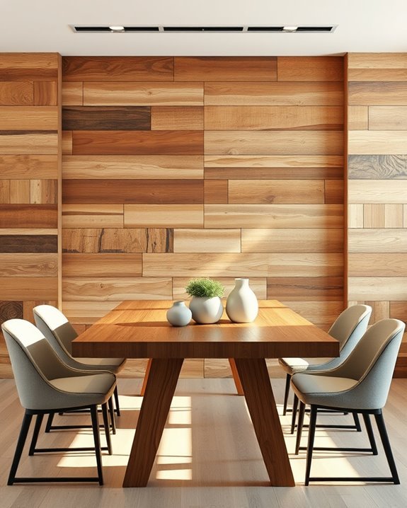 reclaimed wood dining charm