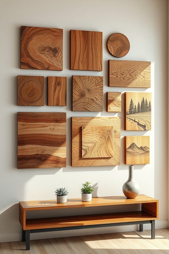 reclaimed wood wall art