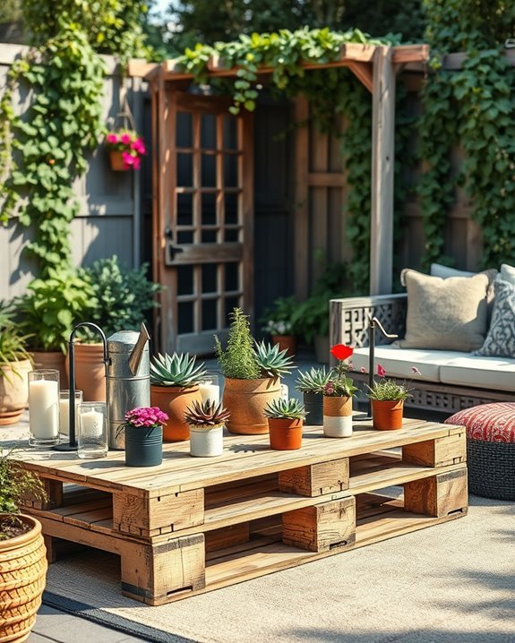 recycled materials for decor