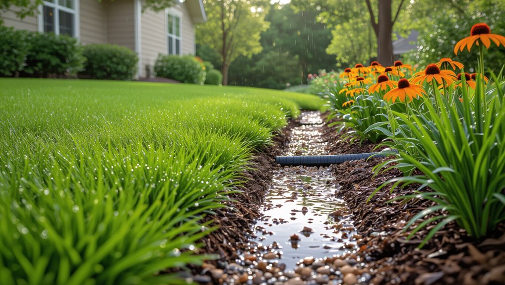 redirect standing water efficiently