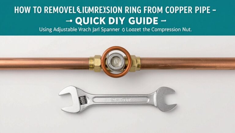 remove compression ring from copper