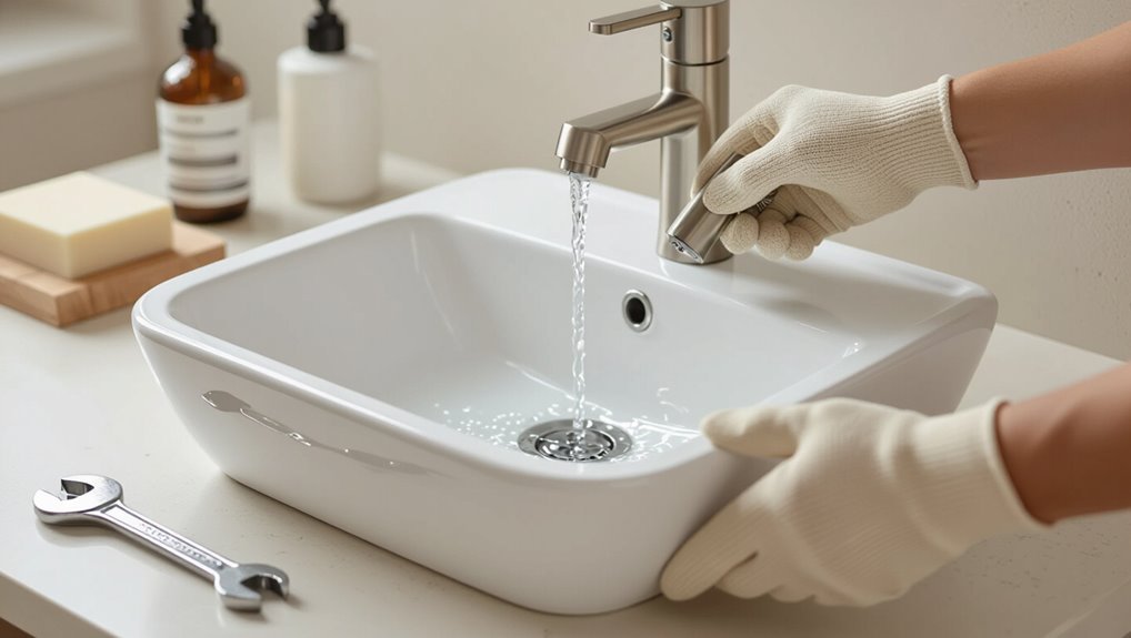 remove faucet handle easily