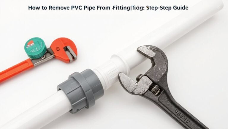 remove pvc pipe from fitting