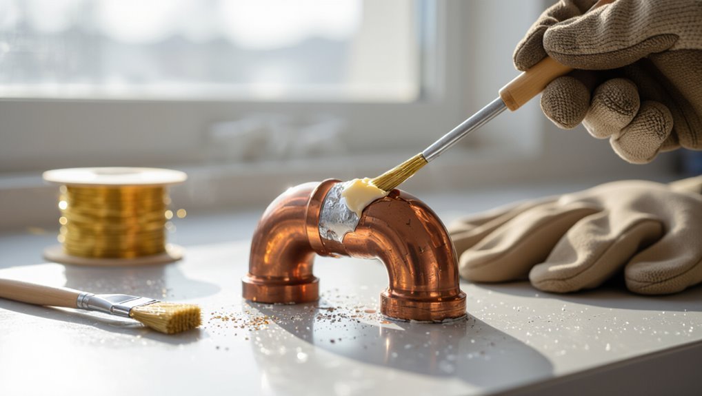removing solder from pipes