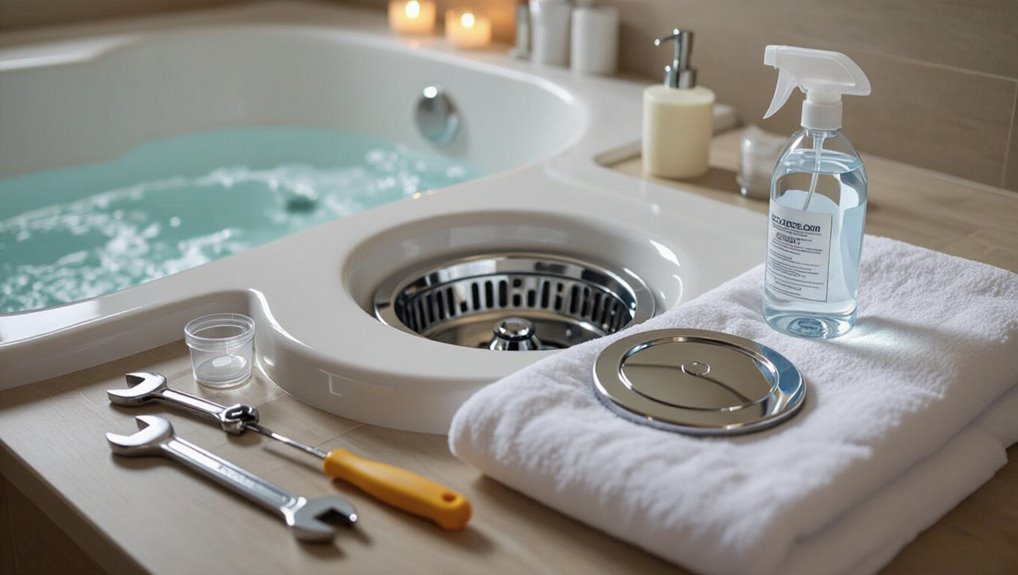 removing whirlpool tub jets