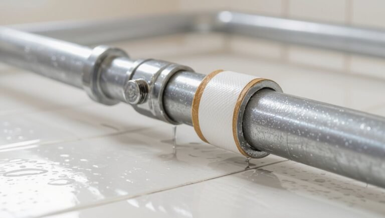 repairing galvanized steel plumbing