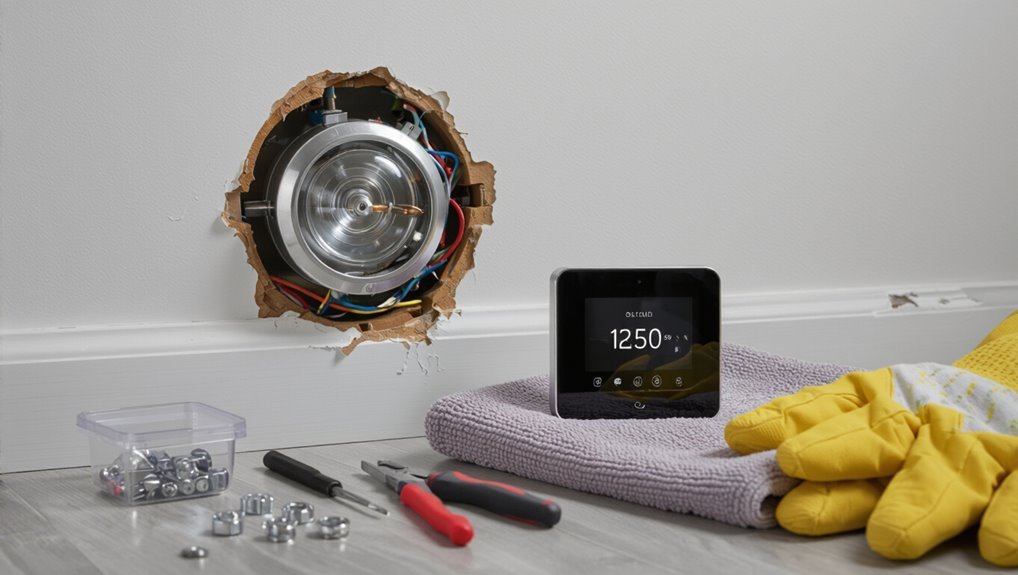 replace mercury thermostats safely