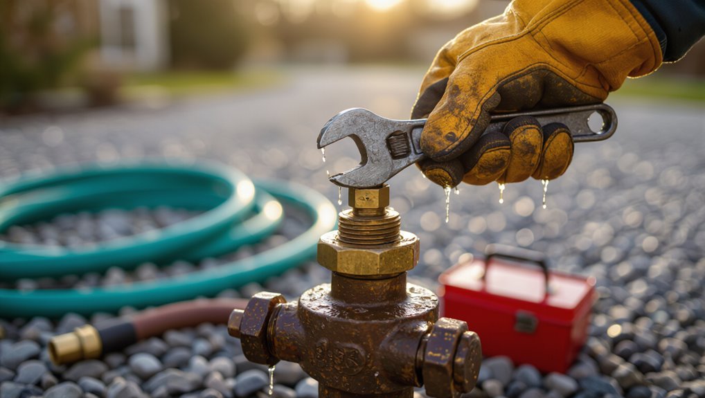 replace yard hydrant head