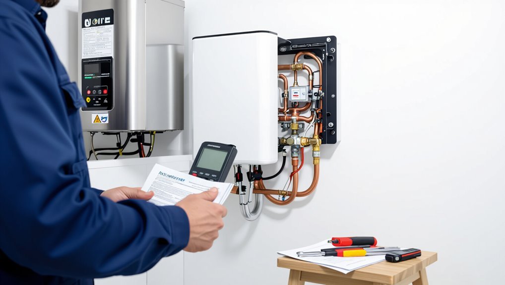 reset noritz tankless heater