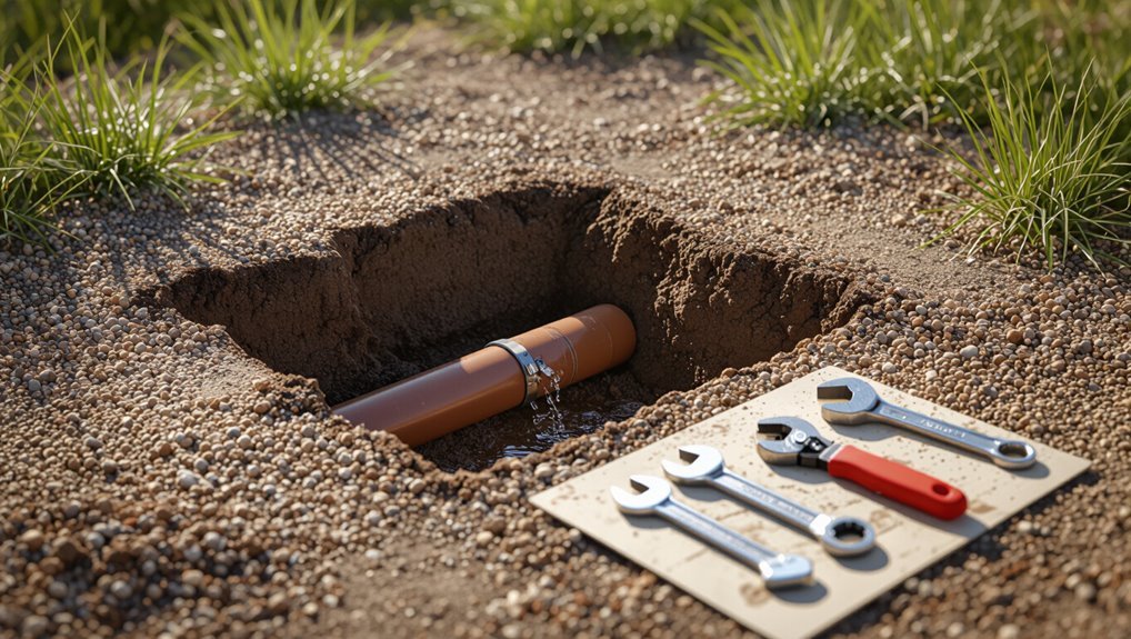 respond safely to pipe breaks