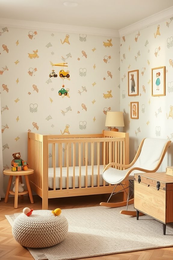 retro inspired playful decor