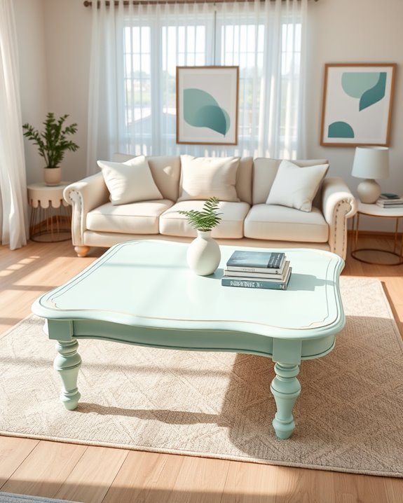 revitalizing frosted mint decor