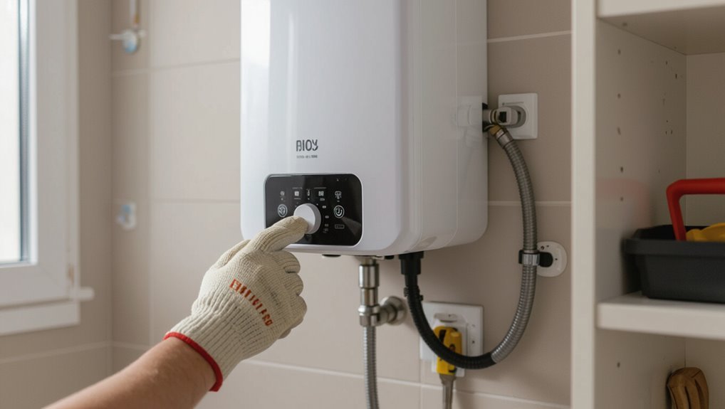 rinnai water heater reset guide