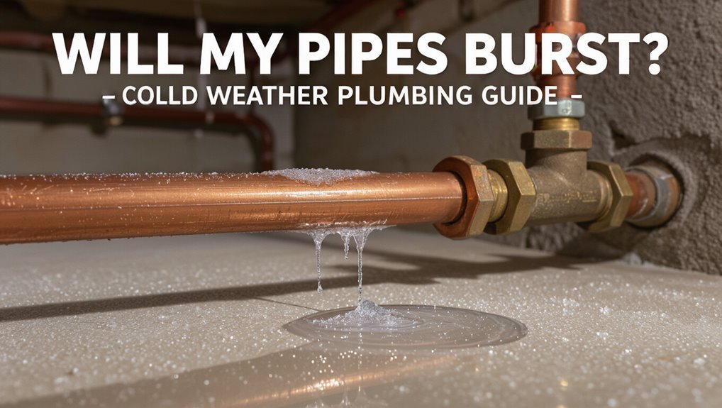 risk of freezing pipes