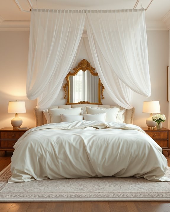 romantic bed canopy styles