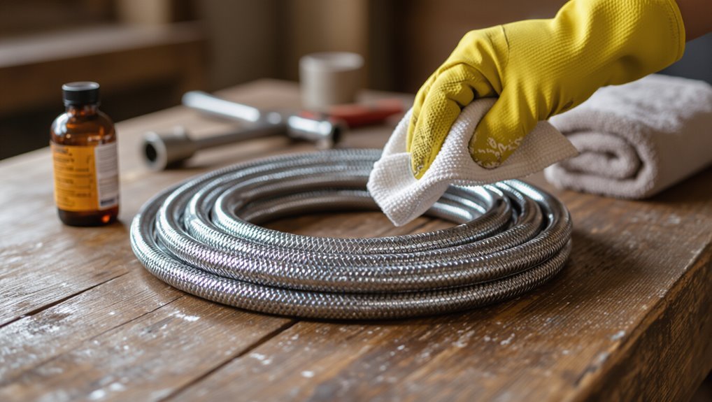 rust weakens plumbing snakes