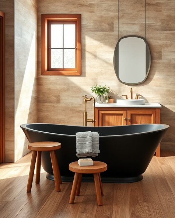 rustic charm for bathrooms