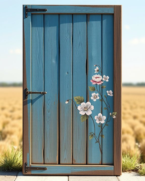 rustic charm through art