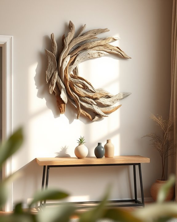 rustic driftwood decor pieces