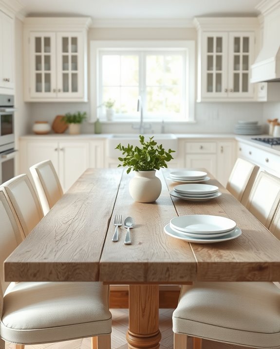 rustic elegance for dining
