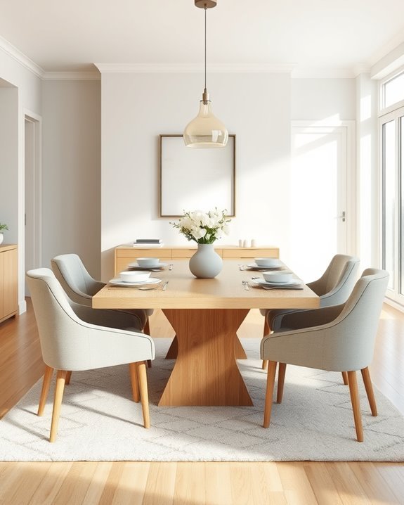 rustic elegance in dining