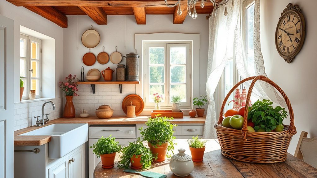 rustic european cottage kitchens