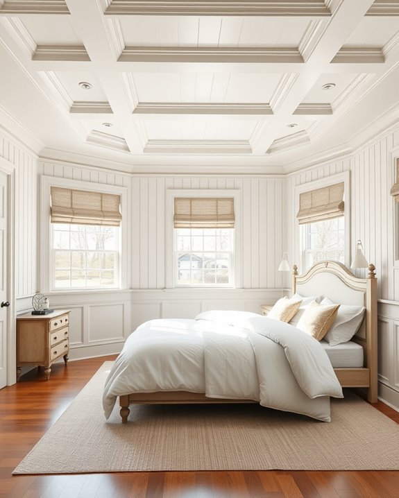 rustic farmhouse molding accents