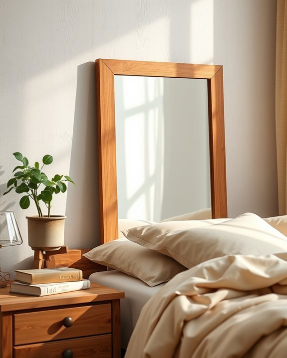 rustic frames enhance warmth
