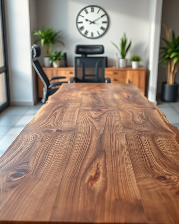 rustic industrial office design