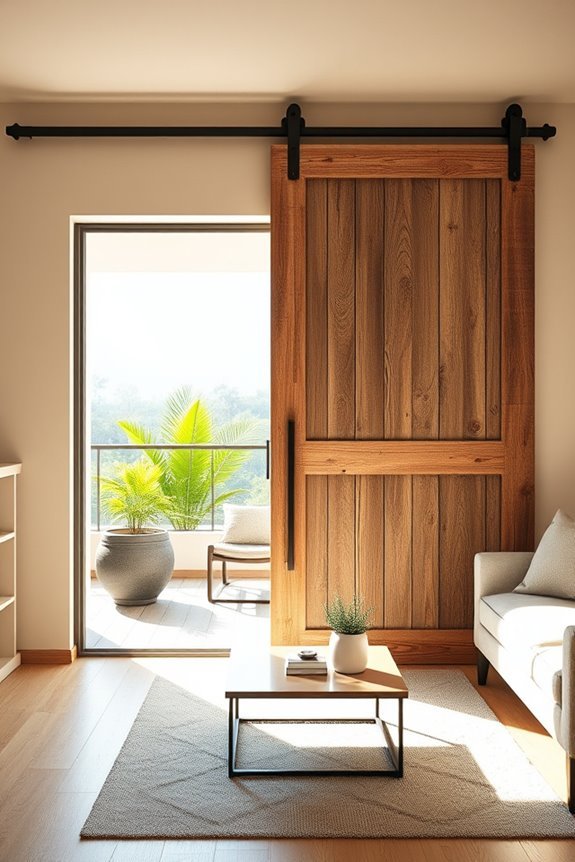 rustic sliding barn doors