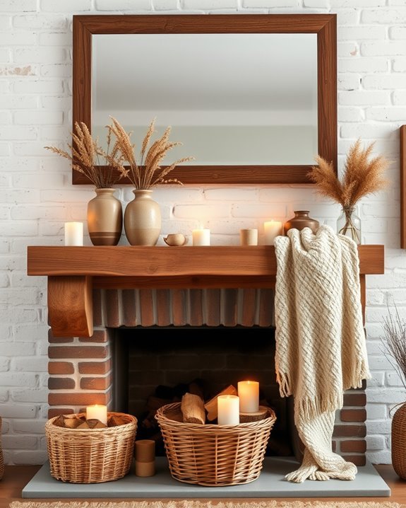 rustic warmth and charm