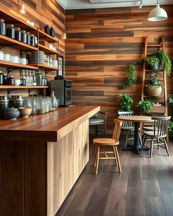 rustic warmth and charm