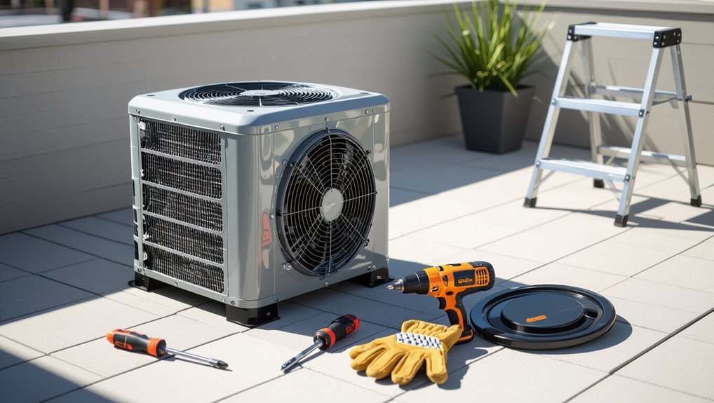 safe ac unit disassembly