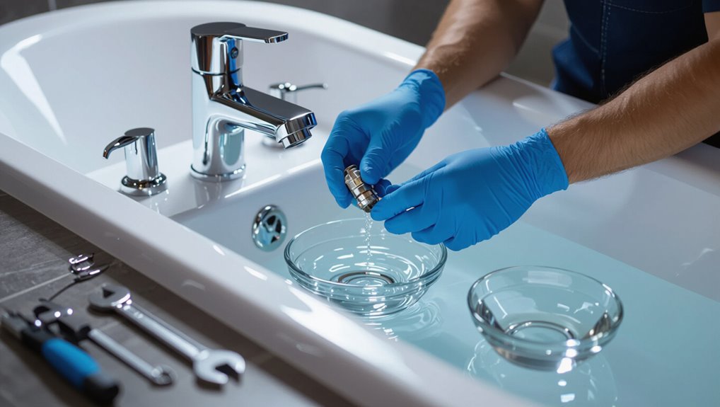 safe bathtub temperature adjustments